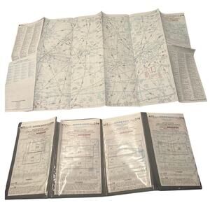 Jeppesen United States Low Altitude Enroute Charts from 1998 Approx. 19 Charts